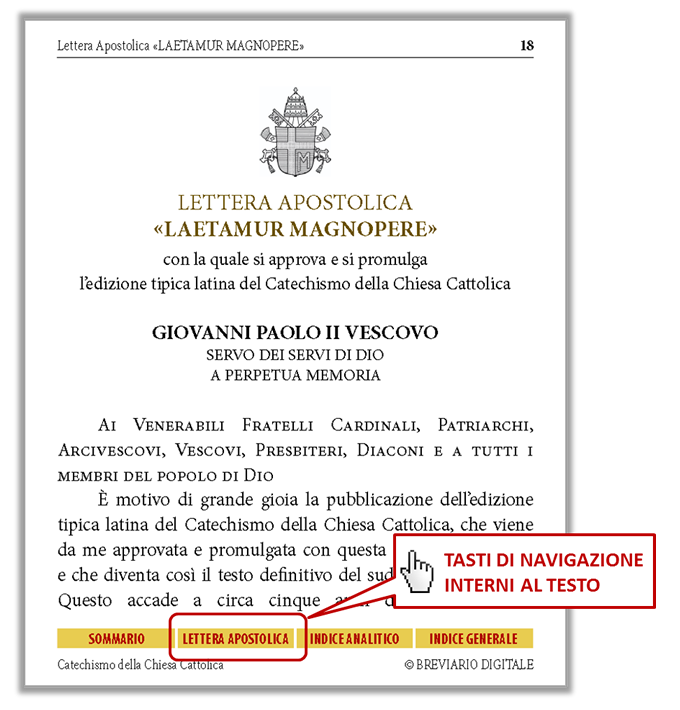 Catechismo della Chiesa Cattolica - La Santa Sede