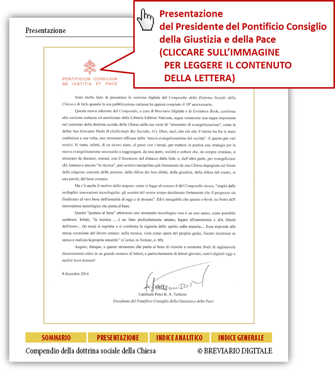 Compendio della dottrina sociale della Chiesa