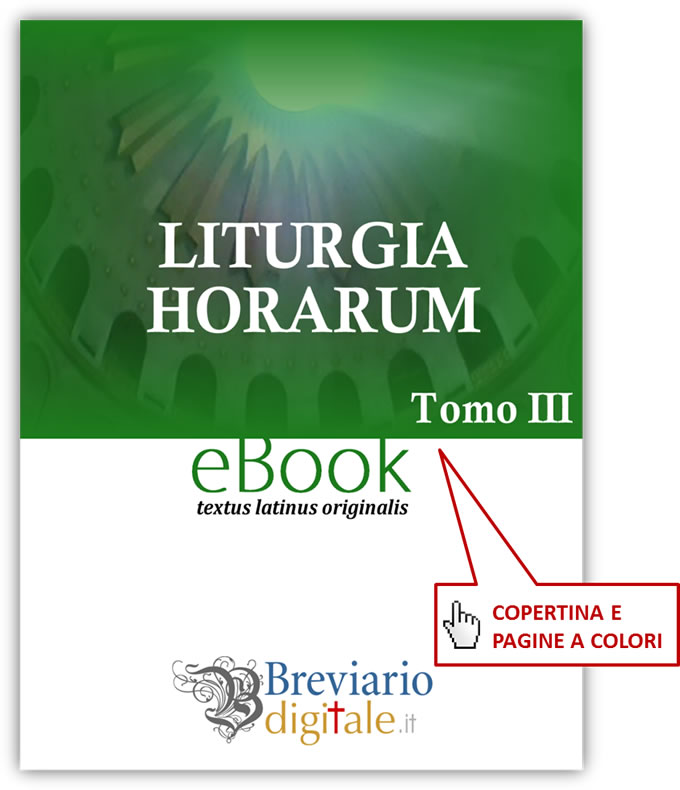 Liturgia Horarum, Tomo III, LEV